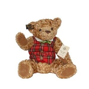 Vintage Christopher Radko 14 In Plush Noel Bear 2002